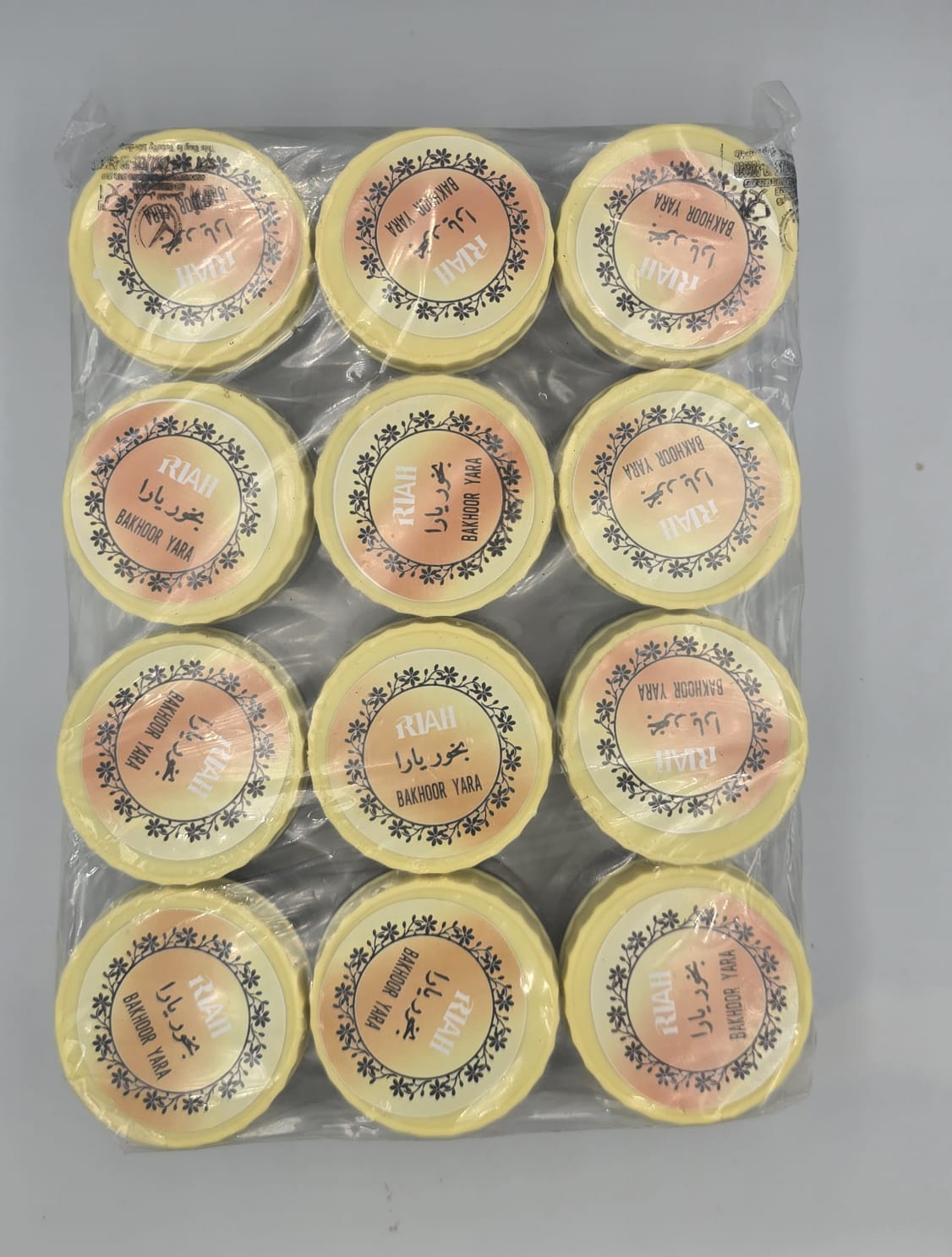 bukhoor yara 12 piecds